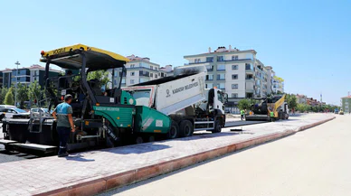 Konya'da ön düzenleri bozan yollar asfaltlandı