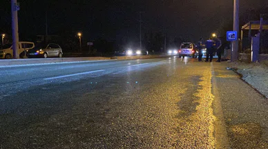 Konya'da yine aynı yer yine kaza. Bir kişi ağır yaralandı