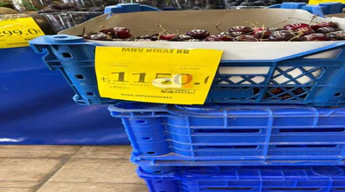 Bunu da gördük! Kirazın kilo 1000 lirayı aştı