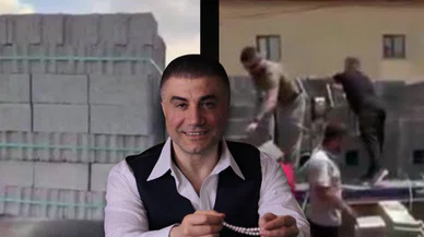 Sedat Peker'den Konya'ya yardım eli. Yangında evi zarar gören kadının duasını aldı
