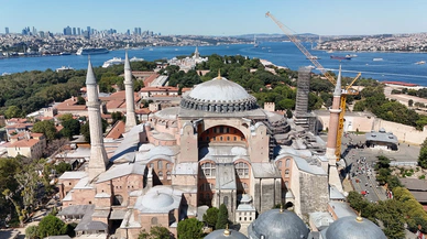 Depremde yıkılsa bile aynısı inşa edilebilecek: Ayasofya Camii'nin dijital ikizi çıkarıldı