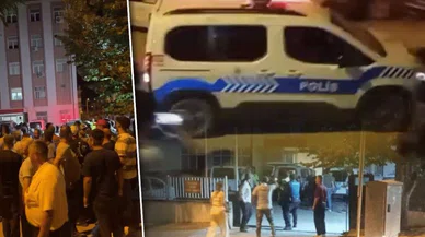 Bursa'da yangın gerginliği! Sosyal medyadaki iddialar sonrası halk polis merkezi önünde toplandı