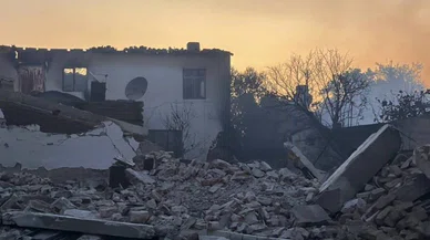 Çanakkale'de yangın felaketi: Gün ağarınca ortaya çıktı