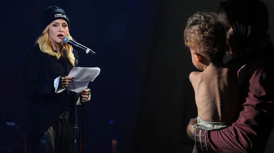 Madonna'dan Papa'ya Gazze çağrısı: Onların acı çekmesini izlemeye dayanamıyorum