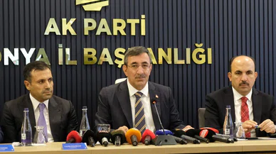 Cumhurbaşkanı Yardımcısı mesajı Konya'dan verdi. Güçlü ülke olarak yolumuza devam edeceğiz