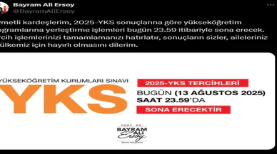 Tercih yapmayanlar! YKS tercih süreci bugün sona eriyor