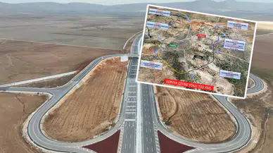 Konya yeni proje ile rahatlayacak: Çevre Yolunda hatlar çiziliyor
