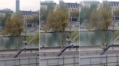 Tarihi soygun: Louvre Müzesi soyguncularının kaçma anı ortaya çıktı