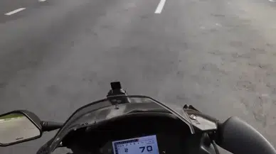 O inanılmaz ölüm-kalım anı kamerada