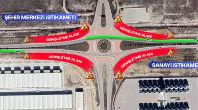 Konya’da sürücülerin kabusu olan kavşakta çalışma başlıyor