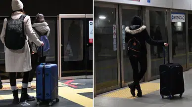 Metrolarda yeni kural: Büyük valiz yasak, fazla valize ek ücret