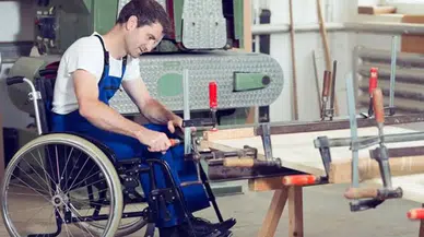 Artık engelli kontenjanına uymayan yandı