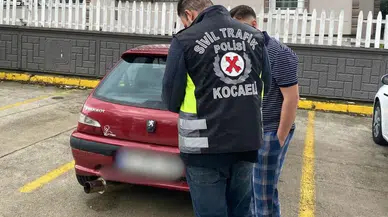 Bundan sonra böyle: Düğün konvoyunda gürültü yapan araca trafikten men