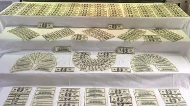Para sayma makinelerinden sorunsuz geçiyor: 35 bin 100 dolar