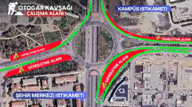 Konya'da büyük çalışma başlıyor: Otogar Kavşağı genişleyecek
