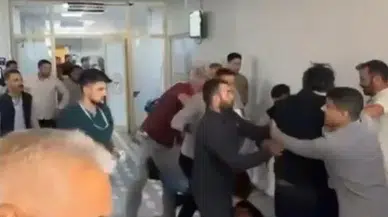 Acildeki tekme tokat kavga kamerada