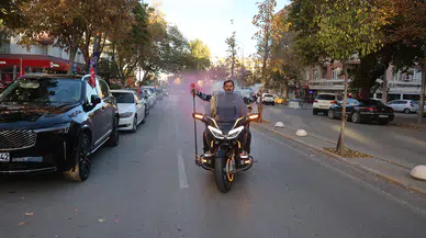 Konya'dan motosikleti ile Umre'ye gitti: 28 günlük yolculuk