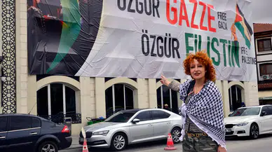 Konya'ya İran'dan geldi! Tek derdi Gazze'yi dünyaya duyurmak