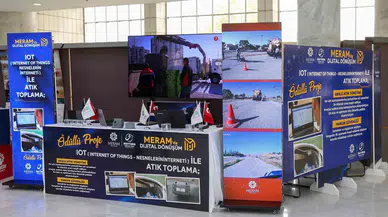 Konya'nın teknoloji belediyesi Meram oldu! Stant büyük ilgi görüyor