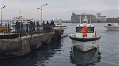 İskelede facia: Arkadaşları için denize atladılar: Bir ölü, üç yaralı