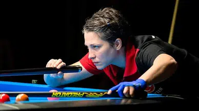 Bilardonun altın kadını: Sinem Kökten Avrupa şampiyonu oldu