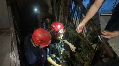 Film gibi operasyon: Sığındıkları mağarada mahsur kaldılar