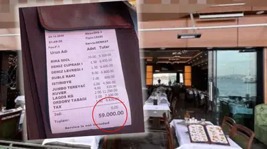 Turistlere 59 bin TL hesap ödetmişlerdi: O işletmeye ceza yağdı