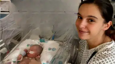 Hamile testi yaptırdıktan hemen sonra doğurdu: Herkes şaşkın