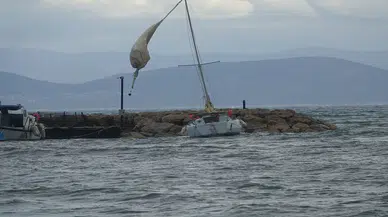 Fırtına vurdu: Tekneler battı, iş yerleri zarar gördü