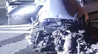 Konya’da yolcu otobüsü ile otomobil çarpıştı: Yaralılar var