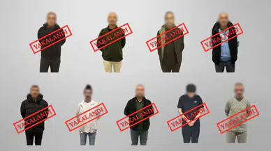 Kırmızı bültenle aranıyorlardı: 7 şüpheli yakalandı