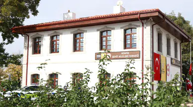 Konya merkezdeki tarihi binanın açılışı yapıldı: Şehitlere vefa