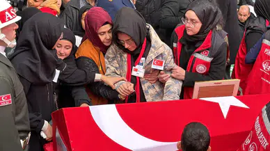 Konya şehidini uğurladı: Ahmet Yasir Kuyucu toprağa verildi