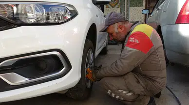 Kış lastiği zorunluluğu: 15 kasım öncesi lastikçilerde yoğunluk