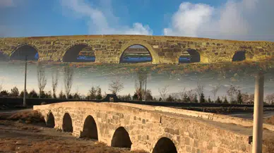 Konya'nın sıra dışı köprüsü: İvriz'in suyu 5 gözlü tarihten geçiyor