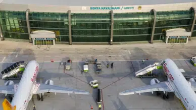 Konya'da ekim ayında 80 bin yolcu uçtu