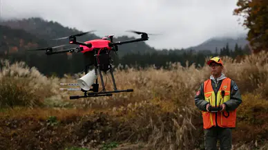 Ayı saldırılarına karşı "havlayan drone" önlemi
