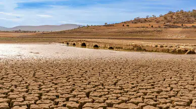 Konya'da sular çekildi gizem ortaya çıktı: 11 gözü var