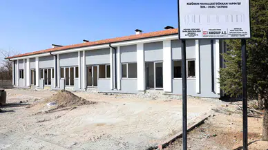 Konya'da yatırımlar sürüyor: Fırın ve sosyal tesis yükseliyor