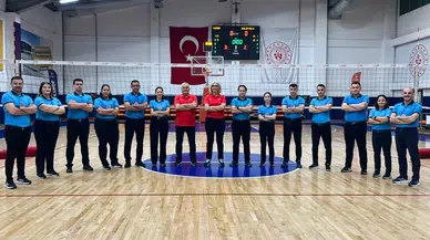 Konya'da voleybol coşkusu yaşanıyor