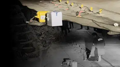 O ilçede 21 bina boşaltıldı: Zeminin tomografisi çekiliyor