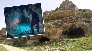 Konya'ya 200 kilometre uzaklıkta: Gizemli mağaraya girmek yasak