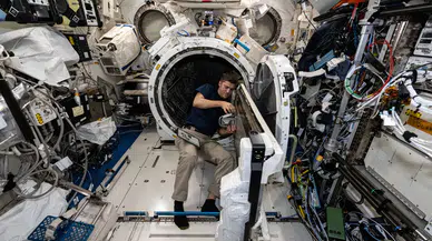 Uzayda nasıl yaşıyorlar: Asronotların ilginç görüntüleri