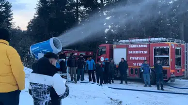 Kar yağmayınca: Kayak merkezlerinde suni karlama devrede