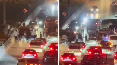 Trafikte yol kesenler yandı: Düğün ve asker uğurlama konvoy düzenlemesi