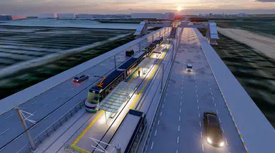 Konya'nın en büyük hastanesi tramvaya kavuşuyor: Hat bitmek üzere