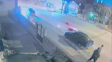 Konya'da korkunç  kaza: O anlar kamerada