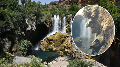 Konya'nın ince karesi: Şelaledeki yansıma Şeytan Kafasına mı ait?