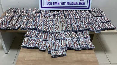 Konya'da zehir tacirlerine bir darbe daha:  Binlerce sentetik hap yakalandı