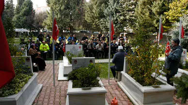 Konya'da şehit ailelerine vefa: Mevlid-i Şerif okutuldu